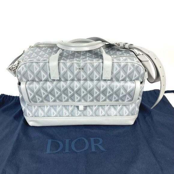 Dior 1ESDU035CDP_H42E CD Diamond Dior Hit the Road Pet Bag Dog Carrier Bag - Picture 1 of 16